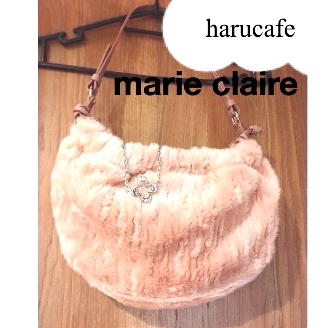 Marie Claire(マリクレール)のセール✨【marieclaire マリクレール 】もこもこファーバッグ レディースのバッグ(ハンドバッグ)の商品写真