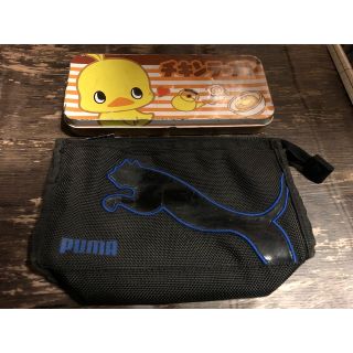 ペンケース　puma チキンラーメン(ペンケース/筆箱)