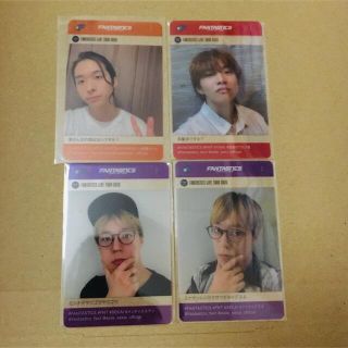 エグザイル トライブ(EXILE TRIBE)のFANTASTICS クリアフォトカードセット 佐藤大樹 澤本夏輝 世界(ミュージシャン)