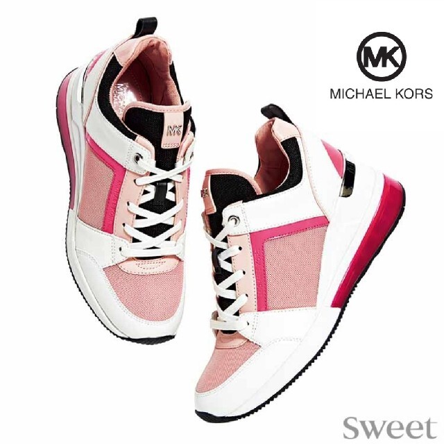 新品 MICHAEL KORS マイケルコース レディース スニーカー ピンク www