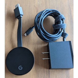 グーグル(Google)のGoogle Chromecast Ultra 4K Wi-Fi Black(その他)