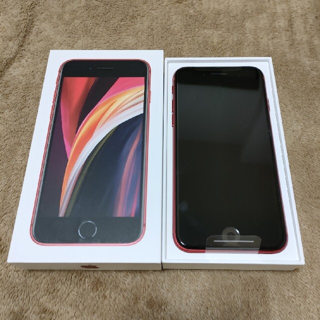 【新品未使用】IPhone SE（第2世代）RED 64gb