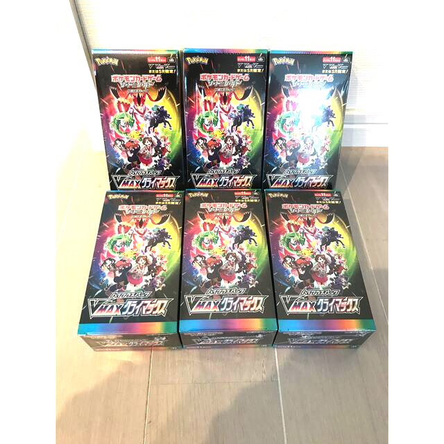 ポケモンカードハイクラスパックVMAXクライマックス✖️6BOX【シュリンク付】