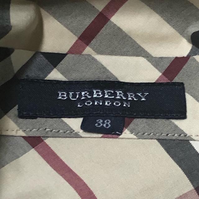 BURBERRY(バーバリー)のバーバリーロンドン 長袖シャツブラウス 38 レディースのトップス(シャツ/ブラウス(長袖/七分))の商品写真