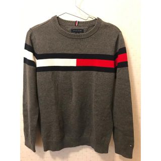 トミーヒルフィガー(TOMMY HILFIGER)のTommy Hilfiger 150-160cm 長袖セーター　グレー(ニット)