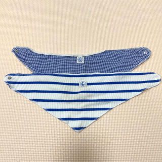 プチバトー(PETIT BATEAU)の中古　プチバトー　スタイ(ベビースタイ/よだれかけ)