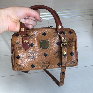 MCM ミニボストンバッグ ハンドバッグ