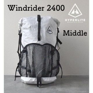 HMG Windrider 2400 White Middle 新品未使用(登山用品)