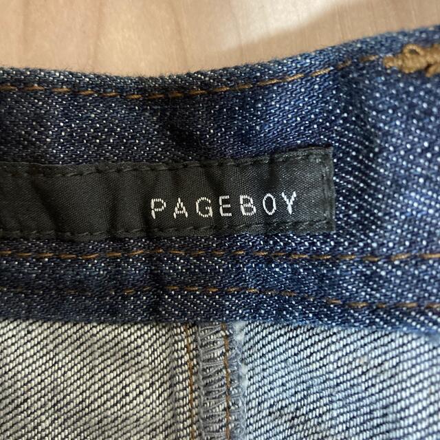 PAGEBOY(ページボーイ)のページボーイ ＊デニムスカート＊新品 レディースのスカート(ひざ丈スカート)の商品写真