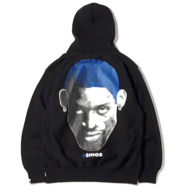 SAPEur atmos HEAD HOODIE BLACK 21FA-S