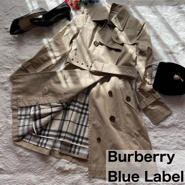 BURBERRY BLUE LABEL - 良品☆バーバリーブルーレーベル トレンチ