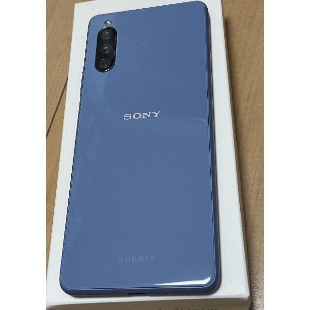 【SONY】Xperia 10 III Lite ブルー　おまけあり