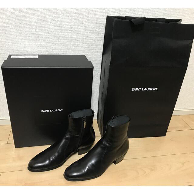 ブーツSAINT LAURENT サンローラン　ヒールブーツ