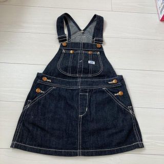 リー(Lee)の美品　Lee   デニム　サロペット　110(ワンピース)