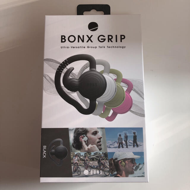 新品未使用　BONX ボンクス　GRIP ブラック　2個スマホ/家電/カメラ