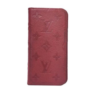 ルイヴィトン(LOUIS VUITTON)のルイ ヴィトン フォリオ モノグラムアンプラント iPhoneX XS ケース(iPhoneケース)