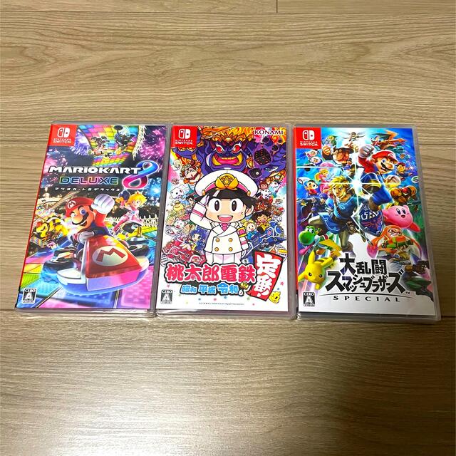 Nintendo Switch ソフト3本　新品未開封