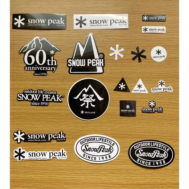 販売実績No.1 snowpeak スノーピーク 防水ステッカーアウトドア シール