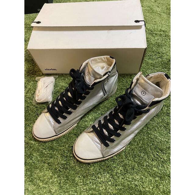 Visvim soph KIEFER hi スニーカー　コンバース　シルバー　9