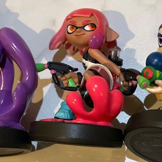 ニンテンドースイッチ(Nintendo Switch)のkani様専用 スプラトゥーンamiibo イカガール (ゲームキャラクター)