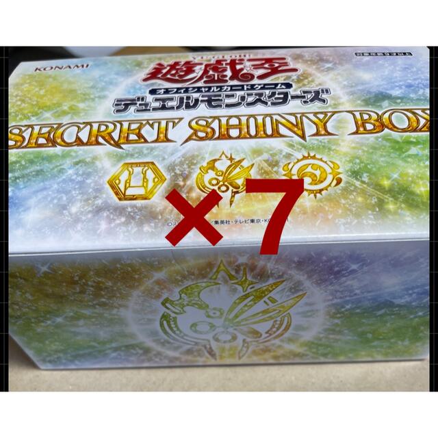 【10％OFF】 遊戯王 - シークレットシャイニーボックス　7個 Box/デッキ/パック