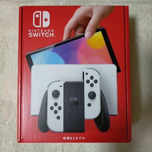 新品未使用　Nintendo Switch  (有機ELモデル)ホワイトエンタメホビー