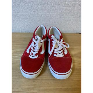 ヴァンズ(VANS)のバンズ オールド スクール  red(スニーカー)