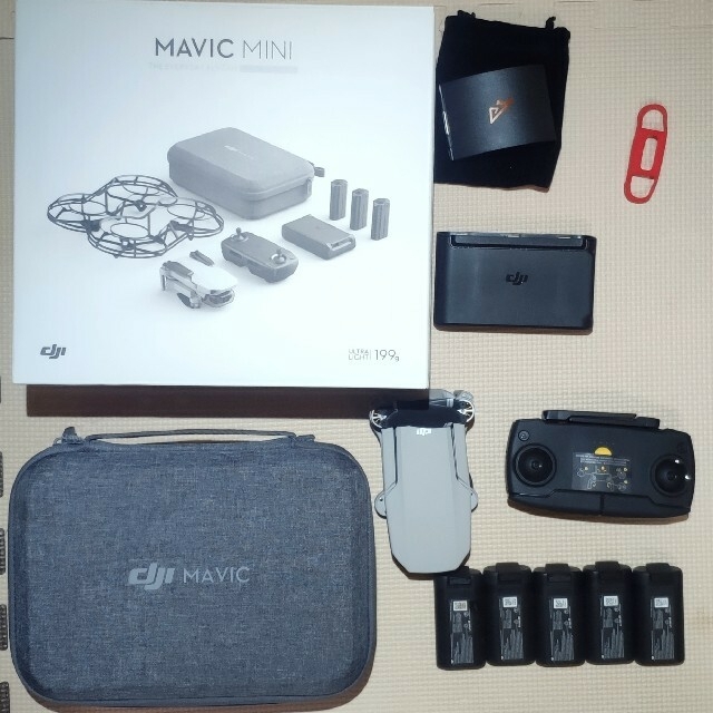 ゆったり柔らか DJI mavic mini fly more combo バッテリー+2本 | mfc