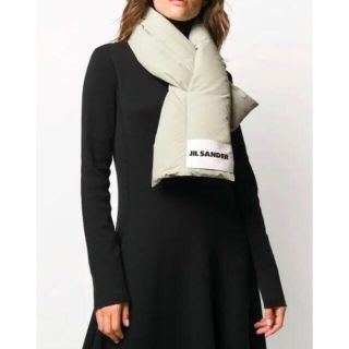 ジルサンダー(Jil Sander)のジルサンダー　ダウンキルティングマフラー(マフラー/ショール)