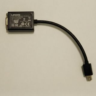 レノボ(Lenovo)のLenovo Mini-Display to VGA Adapter(PC周辺機器)