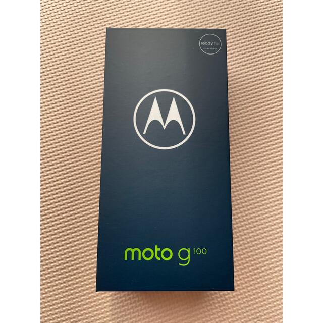  海外ブランド  MOTOROLA - Motorola モトローラmoto simフリー g100 スマートフォン本体