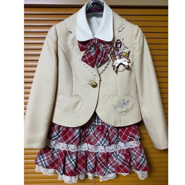 HIROMICHI NAKANO(ヒロミチナカノ)のHiromichi Nakano フォーマルスーツ 120cm キッズ/ベビー/マタニティのキッズ服女の子用(90cm~)(ドレス/フォーマル)の商品写真