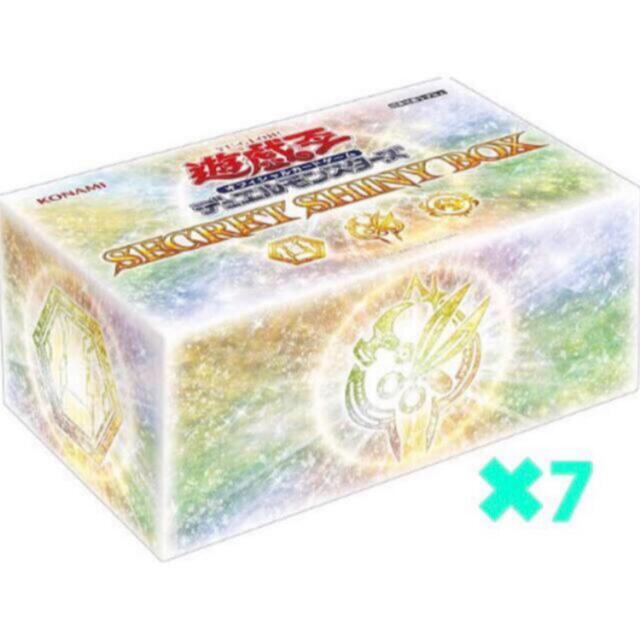 遊戯王SECRET SHINY BOX シークレットシャイニーボックス　7箱