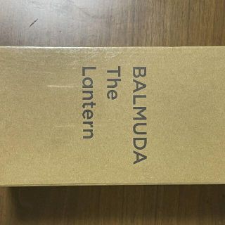 バルミューダ(BALMUDA)の【新品未使用】BALMUDA The Lantern L02A-BK(ライト/ランタン)