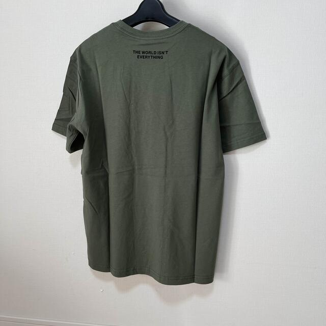 NY購入　新品タグ付き　テルファーTシャツ　ユニセックス　Mサイズ　olive メンズのトップス(Tシャツ/カットソー(半袖/袖なし))の商品写真