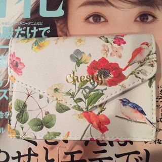 チェスティ(Chesty)の幸せの青い鳥♡ 美人百花12月号*付録*Chestyマルチミニ財布(財布)