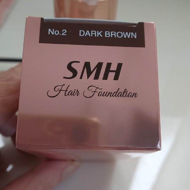 SMH ヘアファンデーション ダークブラウン コスメ/美容のヘアケア/スタイリング(白髪染め)の商品写真