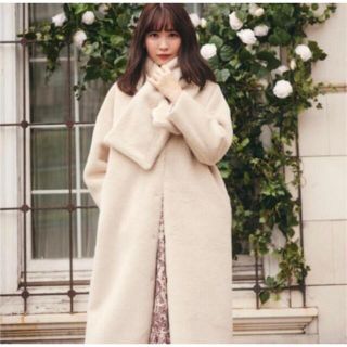 Her lip to Faux Fur Reversible Coat(ロングコート)