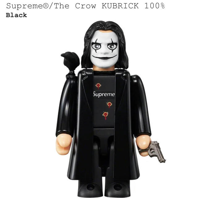 Supreme The Crow KUBRICK 100%