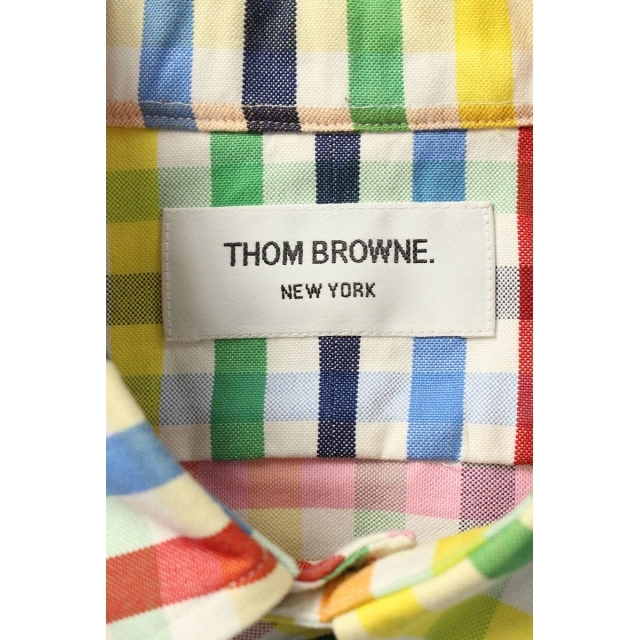 THOM BROWNE(トムブラウン)のトムブラウン MWL001AW6906 レインボーチェック長袖シャツ 2 メンズのトップス(シャツ)の商品写真