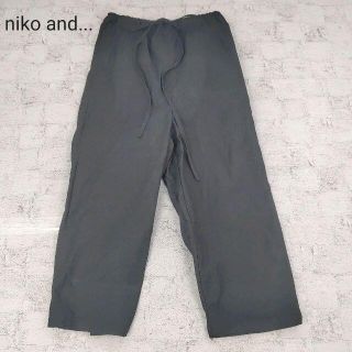 ニコアンド(niko and...)のniko and... ニコアンド　ウエストゴムワイドパンツ(カジュアルパンツ)