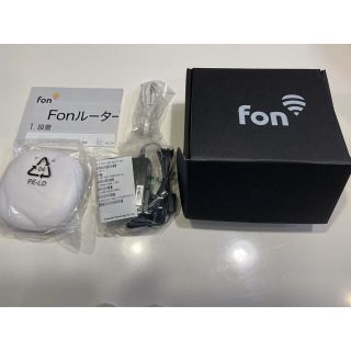 新品未使用　fonルーター(PC周辺機器)