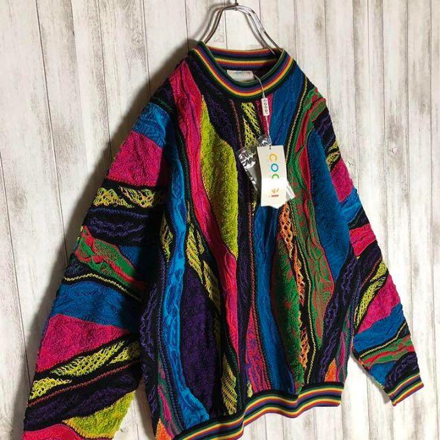 COOGI クージー ニット セーター カーディガン 未使用 タグ付き 立体-