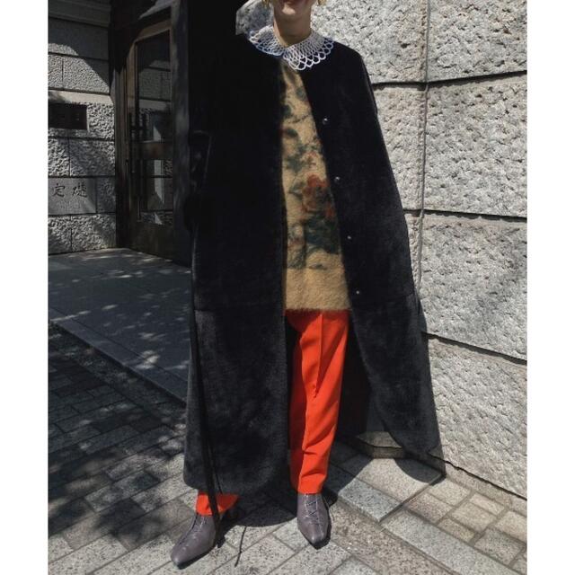 Ameri VINTAGE(アメリヴィンテージ)の【新品タグ付き】MANY WAY FAKE BOA COAT レディースのジャケット/アウター(ロングコート)の商品写真