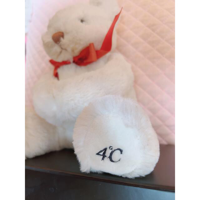 4℃(ヨンドシー)のカナル4℃ クリスマス限定　テディベア エンタメ/ホビーのおもちゃ/ぬいぐるみ(ぬいぐるみ)の商品写真