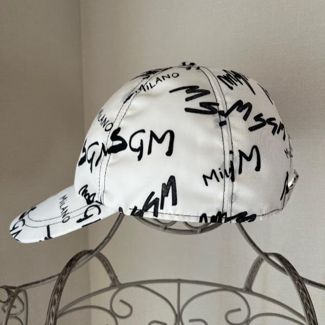 MSGM(エムエスジイエム)のMSGM ロゴ　キャップ レディースの帽子(キャップ)の商品写真