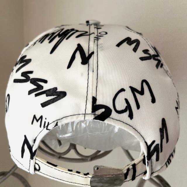 MSGM(エムエスジイエム)のMSGM ロゴ　キャップ レディースの帽子(キャップ)の商品写真