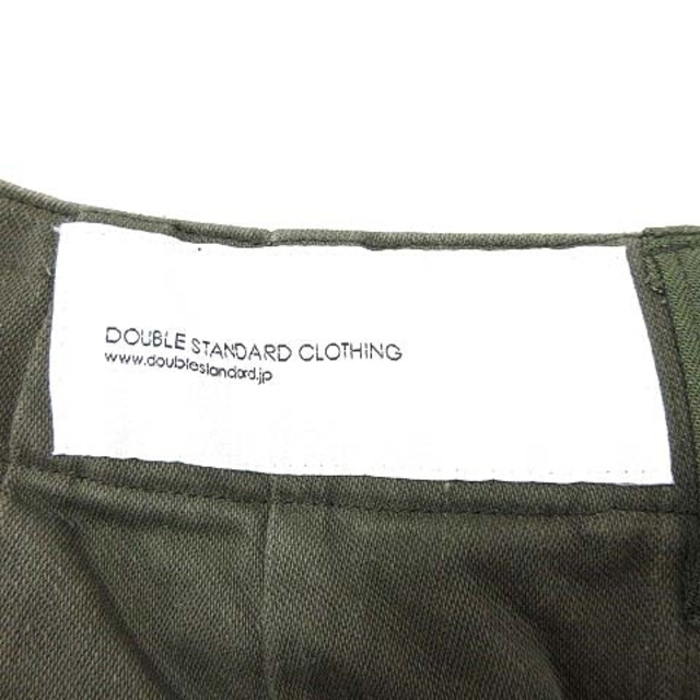 DOUBLE STANDARD CLOTHING(ダブルスタンダードクロージング)のダブルスタンダードクロージング テーパードパンツ 切替 36 緑 カーキ レディースのパンツ(その他)の商品写真