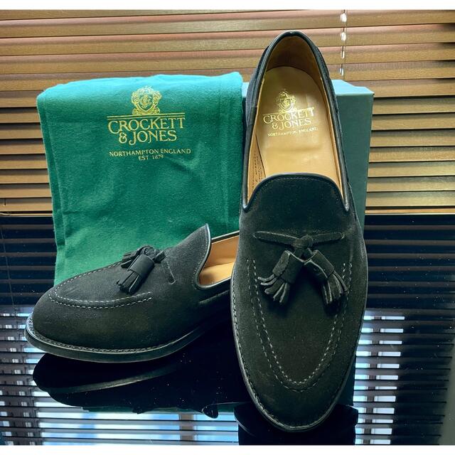 Crockett&Jones - CROCKETT&JONES CAVENDISH 3 スエードタッセル Crockett&Jones - CROCKETT&JONES CAVENDISH 3 スエードタッセル