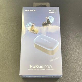 ノーブル(Noble)のNoble audio FoKus PRO NOB-FOKUSPRO-B(ヘッドフォン/イヤフォン)